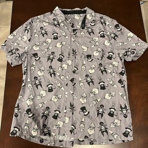 009- Disney Villians Button down